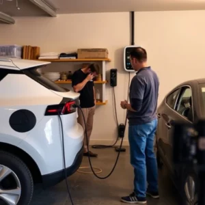 carro elétrico, carregador